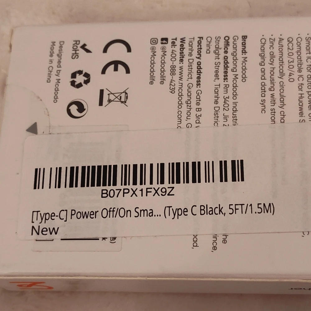 6A Super Charge Type-C Data Cable